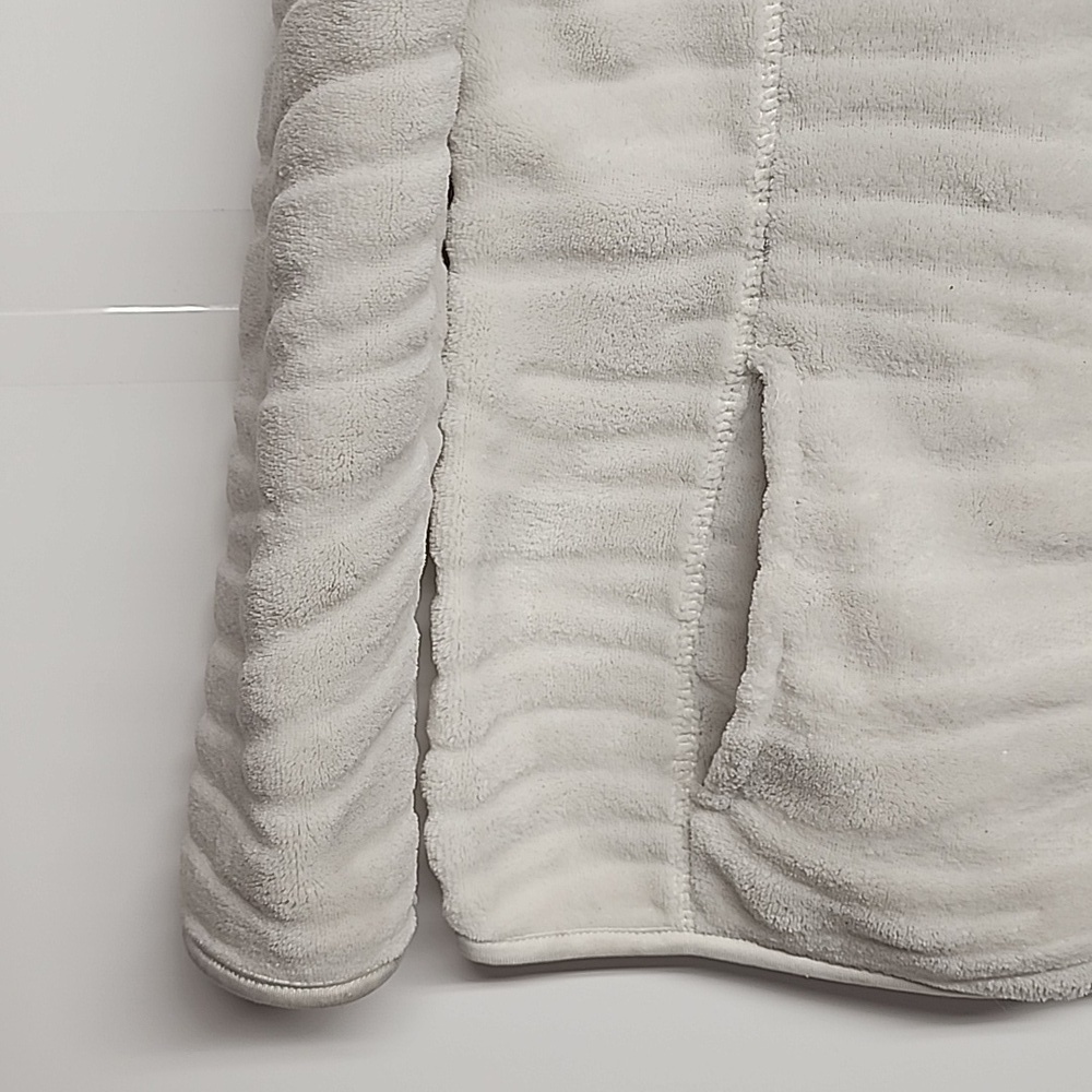 Jason Maxwell sz PM super soft inside & out white zip up light weight jacket. - Picture 2 of 8